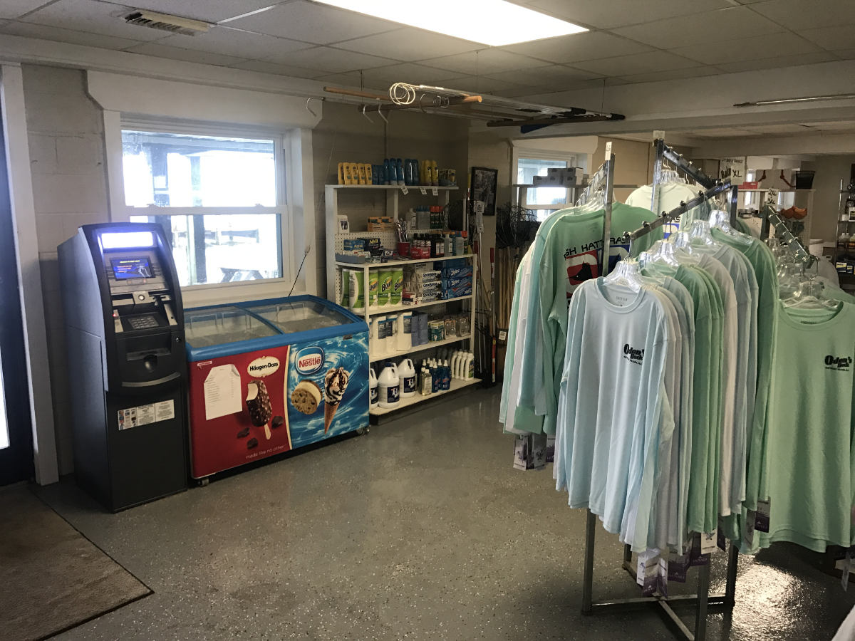 Ship's Store - Full Service Marina in Hatteras Village, NC - Oden's Dock